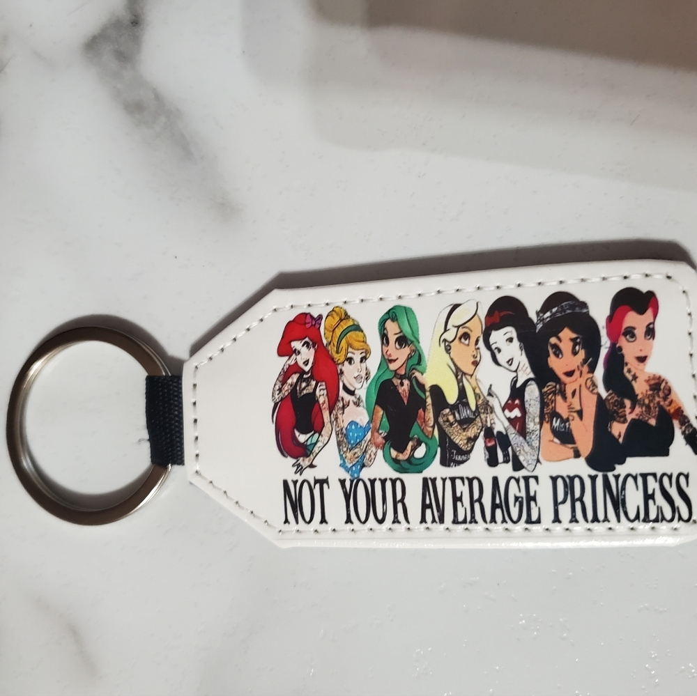 Not Your Average Princess Keychain - Picture 7 of 7